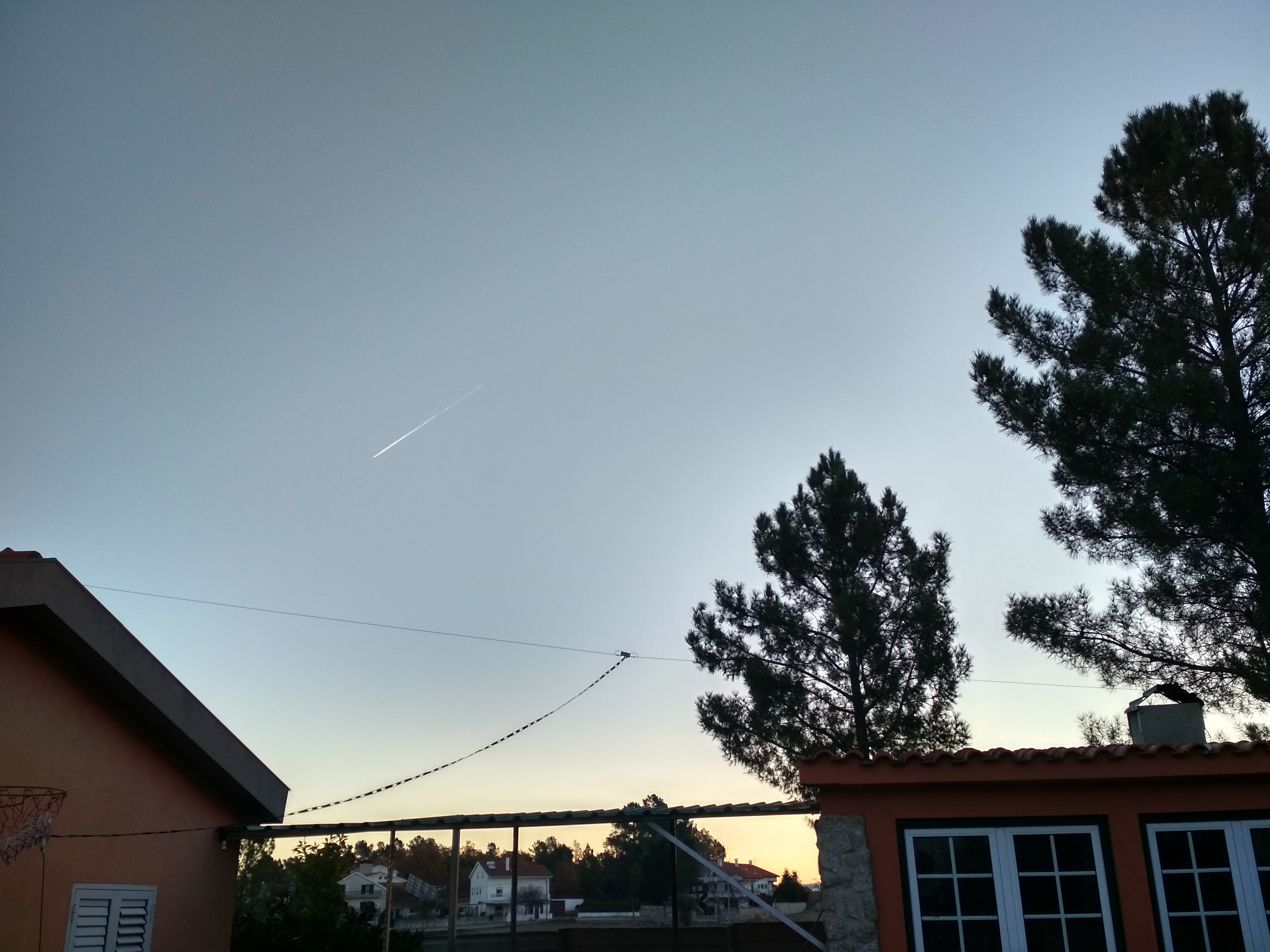 Antenas do novo QTH em Covilhã