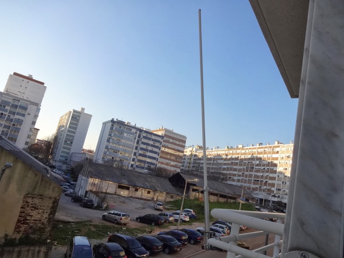 Recepção Melhorada – Antena Vertical