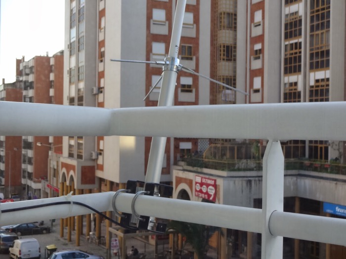 Midland X-50 - Instalação final